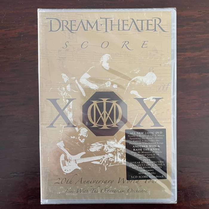 Dream Theater - Score (20th Anniversary World Tour) 2DVD Import New and Sealed