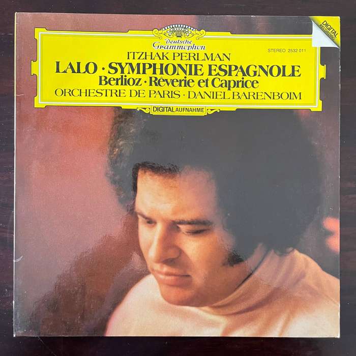 Itzak Perlman - Lalo / Symphonie Espagnole Vinyl LP German Press