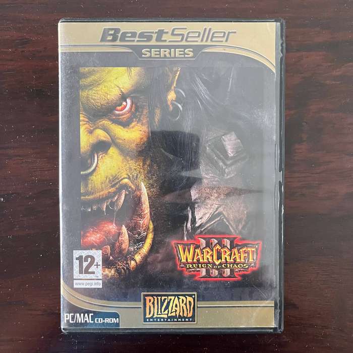 PC Game - Warcraft III Reign Of Chaos One Disc Import