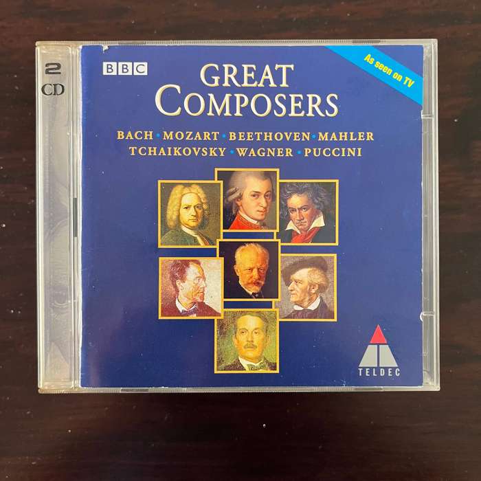 Great Composers 2CD Set Bach Mozart Beethoven EU Press