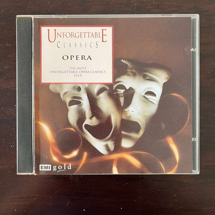Unforgettable Classics - Opera CD EMI Gold South African Press