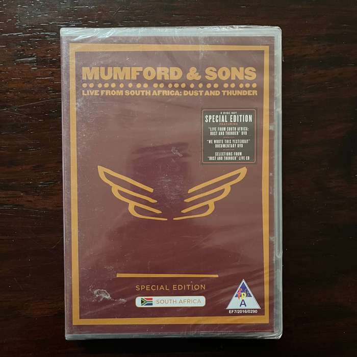 Mumford & Sons - Live From South Africa DVD New and Sealed