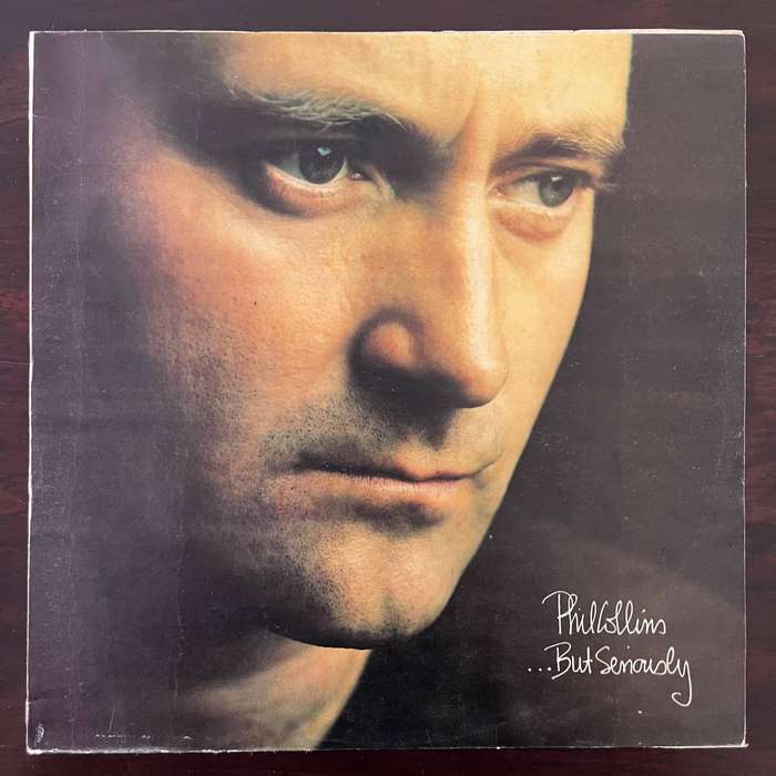 Phil Collins - ...But Seriously Vinyl LP Rare Zimbabwe Press