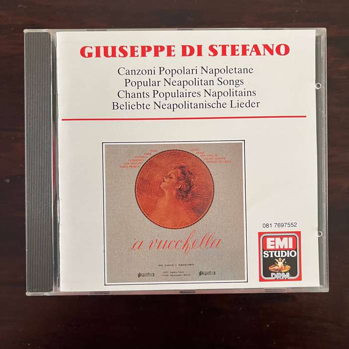 Giuseppe di Stefano - 'A Vucchella CD Italian Press Opera