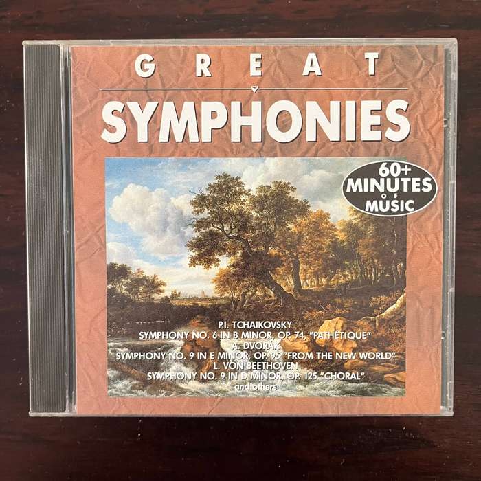 Great Symphonies CD Import Dvorak Beethoven