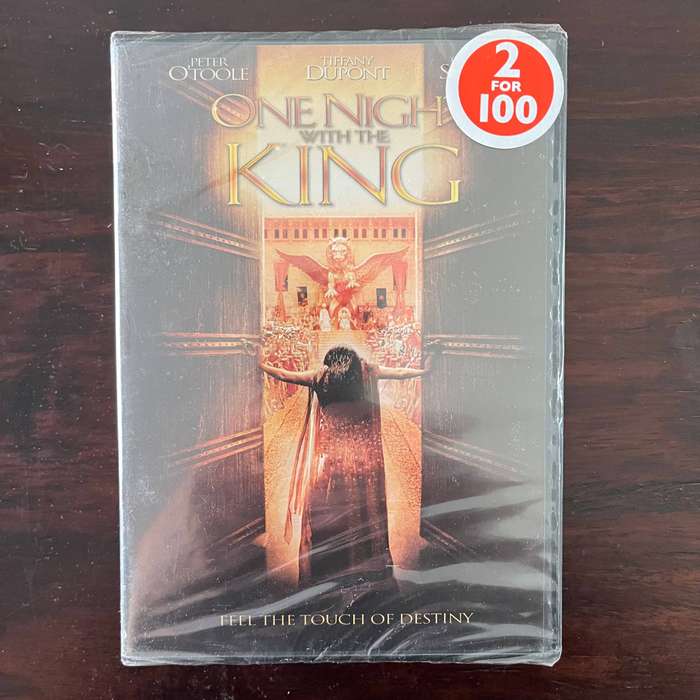 One Night With The King DVD Peter O'Toole South African Press New and Sealed