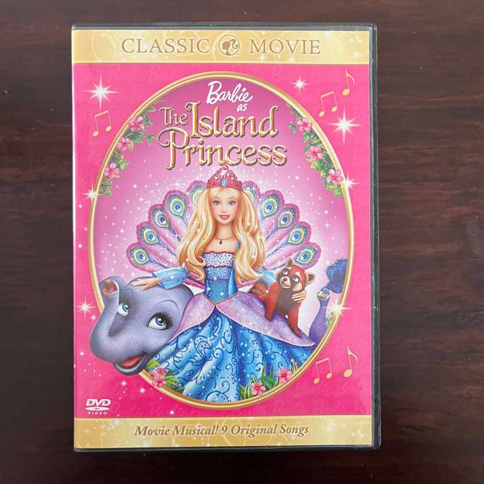 Barbie as The Island Princess DVD South African Press