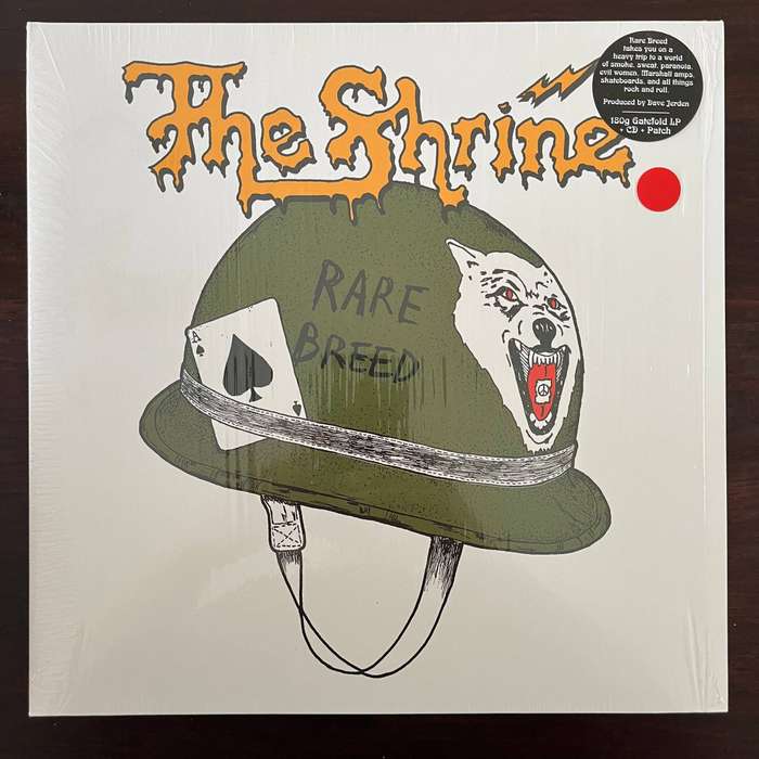 The Shrine - Rare Breed Vinyl LP Punk Rock Ltd 100 Red Century Media