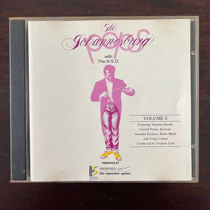 The Johannesburg Pops Vol. 8 CD South African Kreesan Amanda Strydom