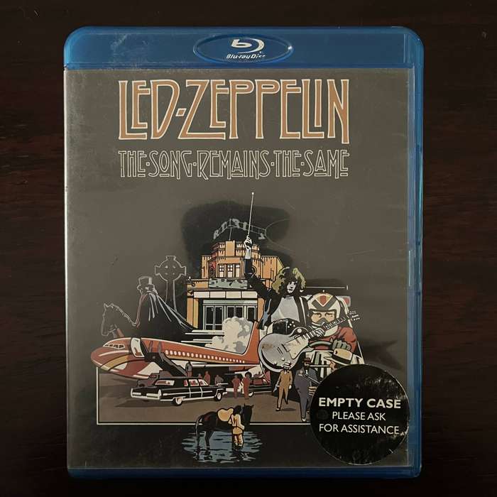 Led Zeppelin - The Song Remains The Same Blu Ray UK Press