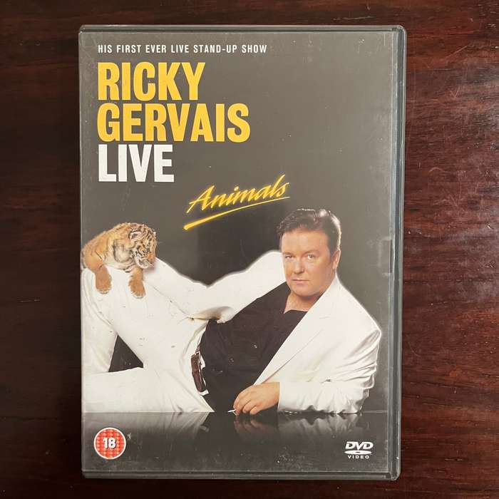 Ricky Gervais - Animals DVD UK Press Import Stand Up