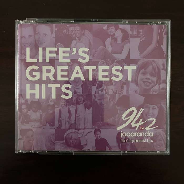 Life's Greatest Hits 3CD Set 94.2 Jacaranda FM Simply Red The Killers Wilson Phillips