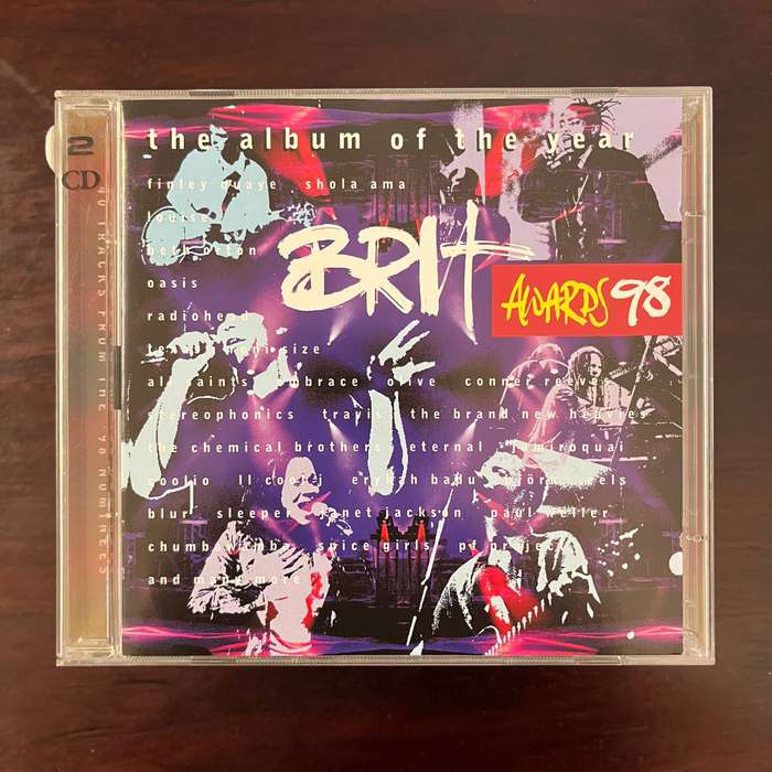 The 1998 Brit Awards 2CD Import Oasis Radiohead Bjork Prodigy