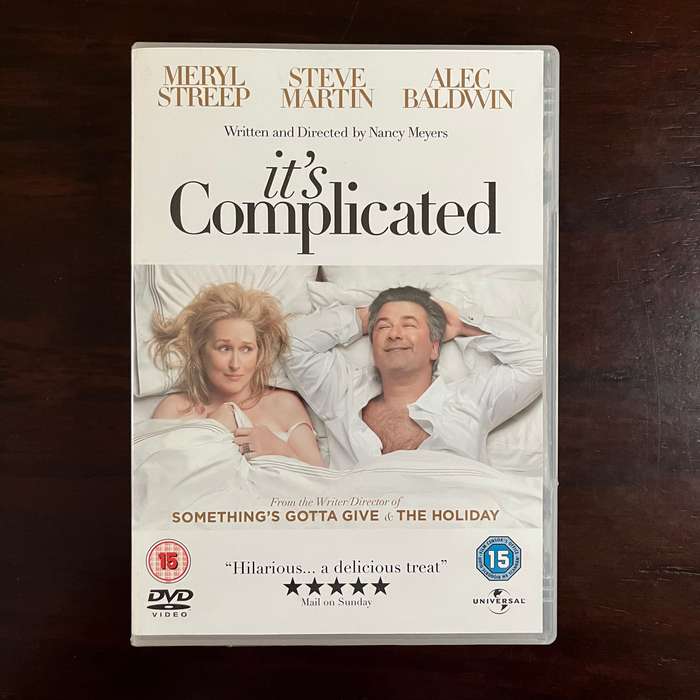 It's Complicated DVD Meryl Streep Alec Baldwin Steve Martin UK Press Import