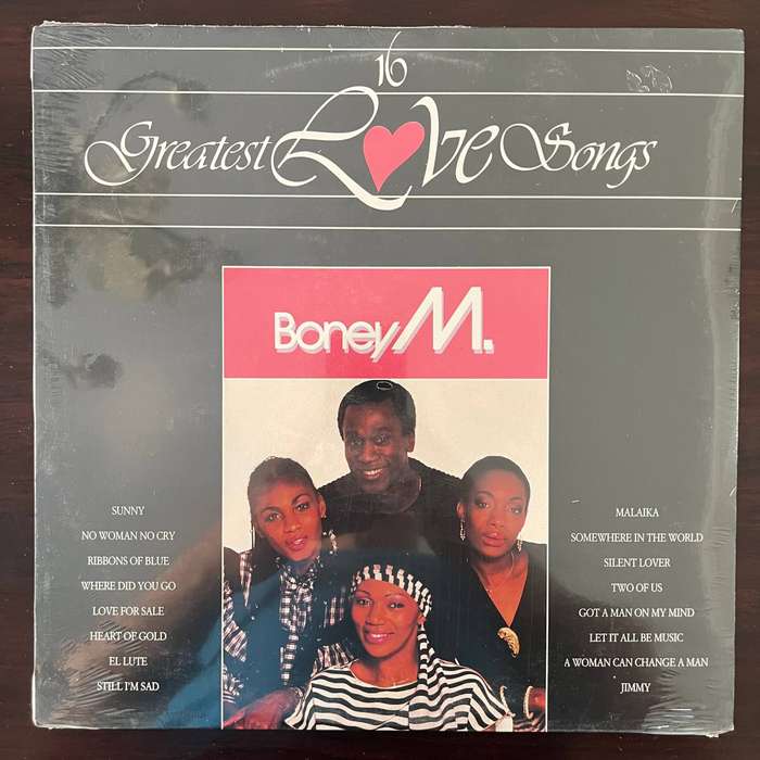 Boney M. - 16 Greatest Love Songs Vinyl LP South African Press New and Sealed