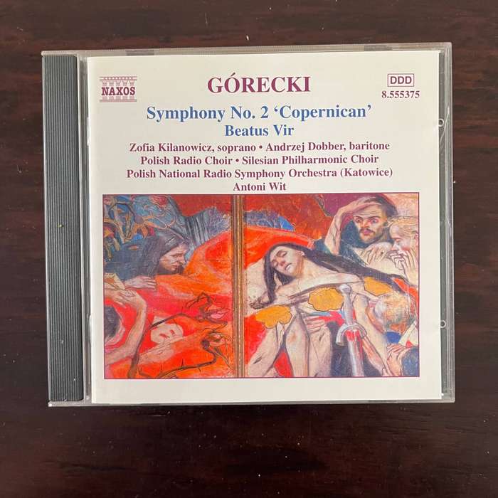 Gorecki - Symphony No. 2 'Copernican' - Beatus Vir CD Naxos Import