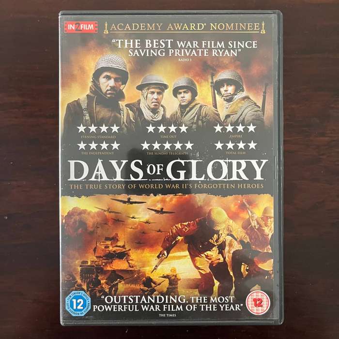 Days Of Glory DVD UK Press