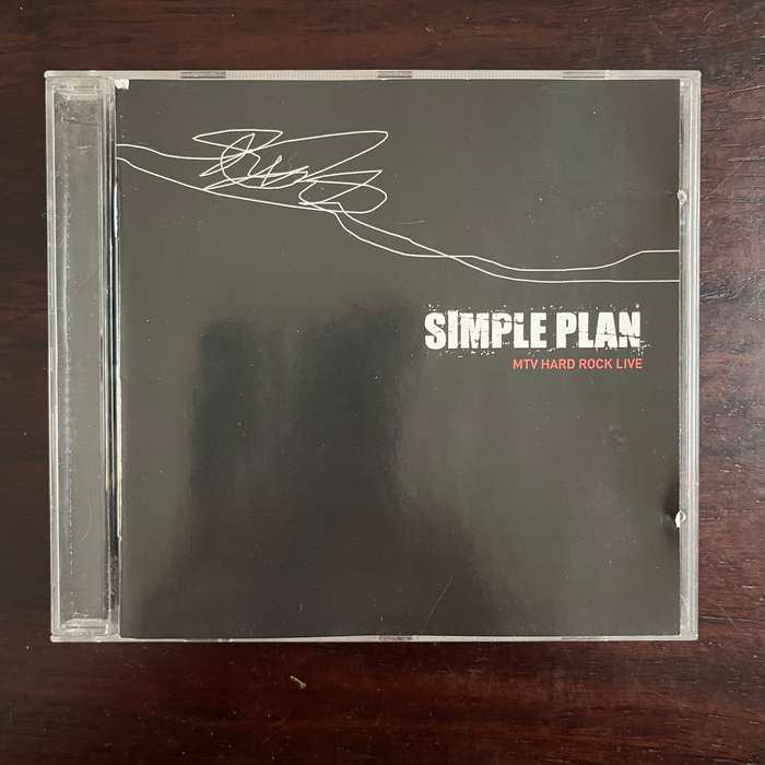 Simple Plan - MTV Hard Rock Live CD South African Press