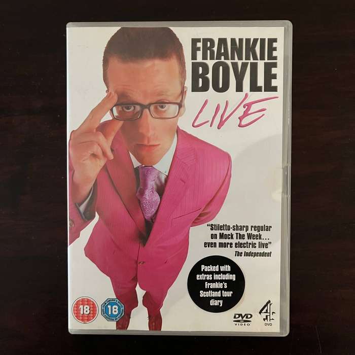 Frankie Boyle - Live DVD Stand Up Comedy UK Press