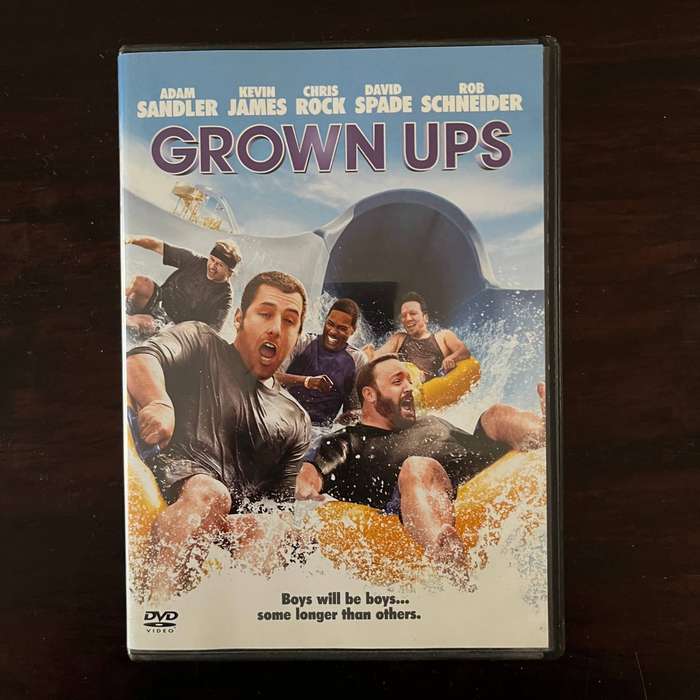 Grown Ups DVD South African Press Adam Sandler Kevin James