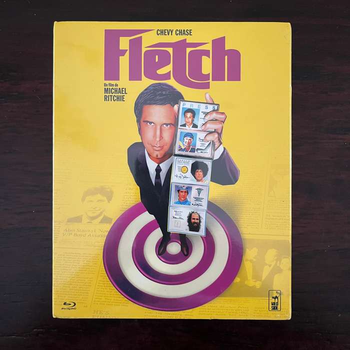 Fletch Blu Ray French Press New and Sealed Rare and OOP