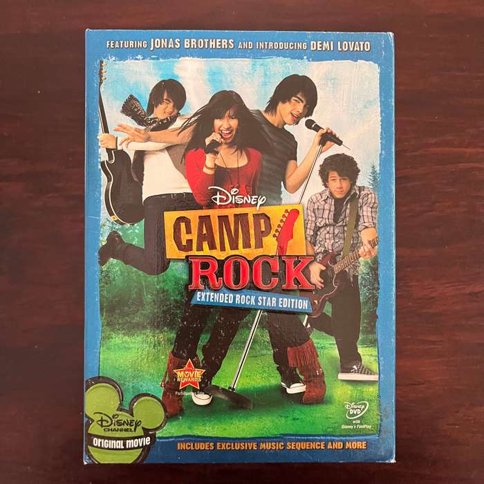 Camp Rock DVD Disney Jonas Brothers South African Press with Slipcase (2)
