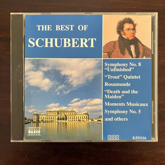 The Best Of Schubert CD Naxos Import