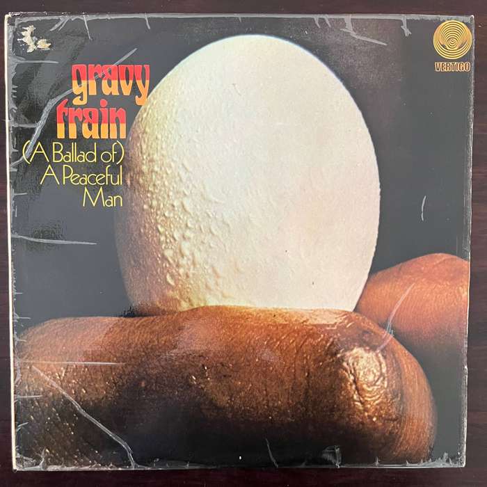 Gravy Train - (A Ballad Of) A Peaceful Man Vinyl LP Prog Rock South African Press Spaceship Label