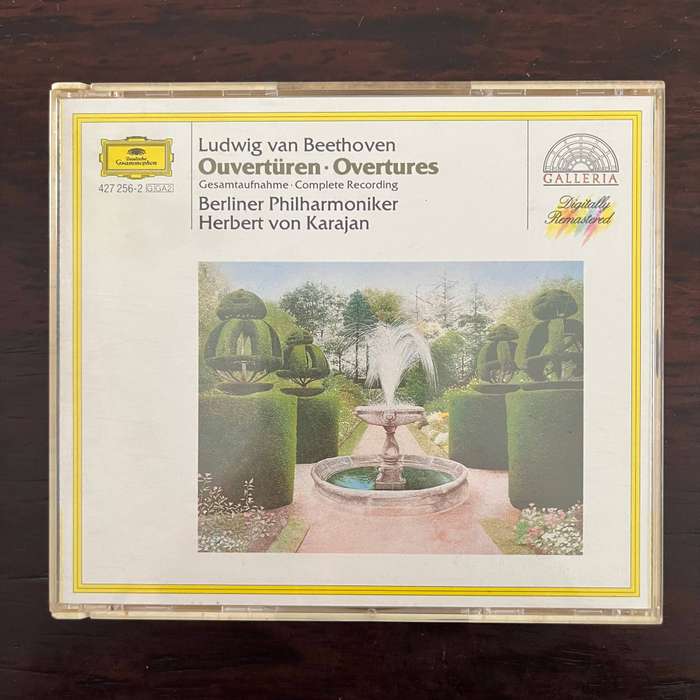 Beethoven - Overtüren Berliner Philharmoniker 2CD German Press