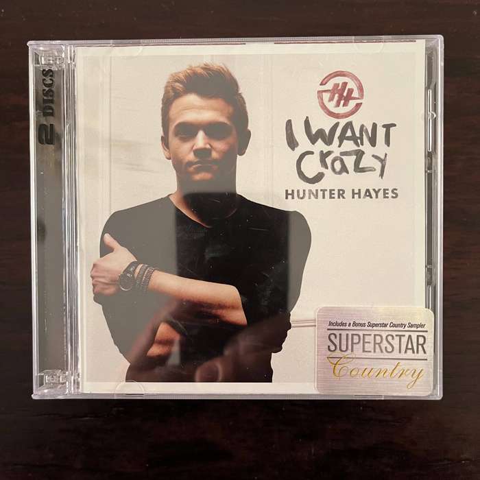 Hunter Hayes - I Want Crazy 2CD South African Press Includes Superstar Country Promo