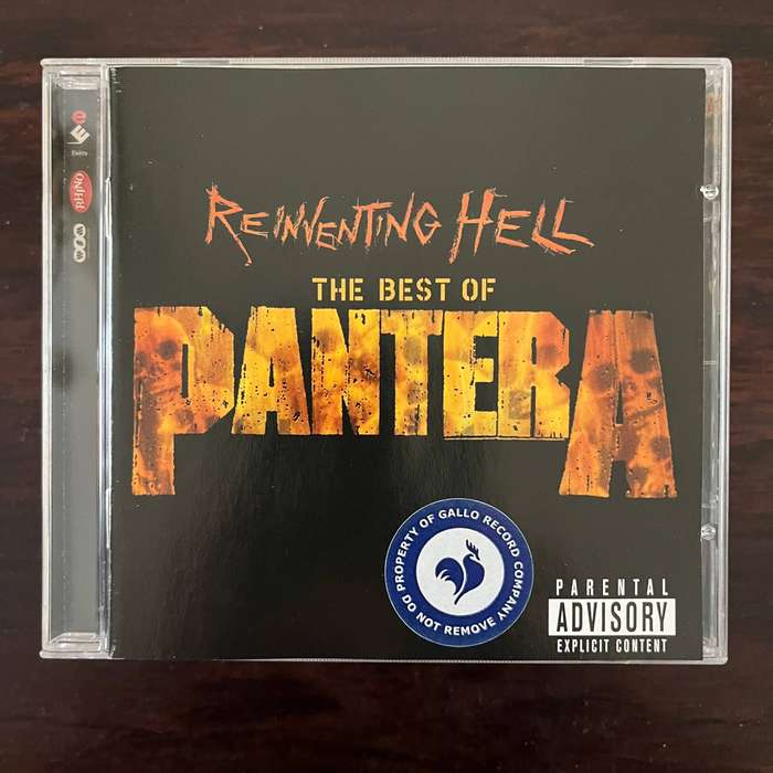 Pantera - Reinventing Hell The Best Of CD South African Press Promo