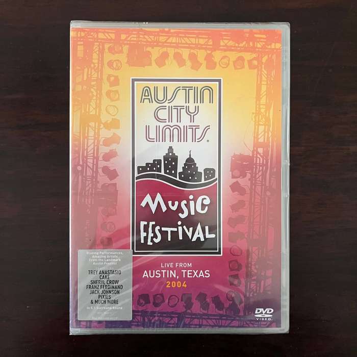 Austin City Limits Music Festival (Live From Austin, Texas 2004) DVD EU Press New and Sealed