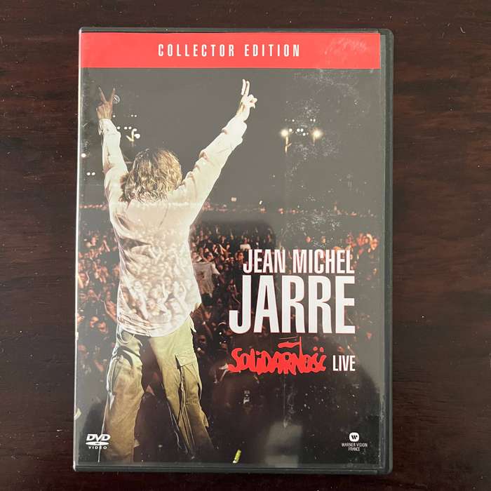 Jean Michel Jarre - Solidarnosc Live DVD CD Collector Edition Rare OOP Import