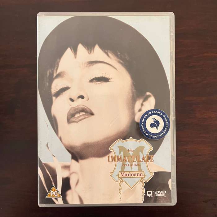 Madonna - The Immaculate Collection DVD UK Press Import