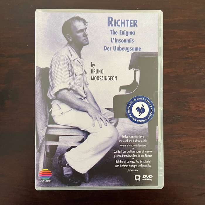 Richter - The Enigma DVD Import Pianist Classical