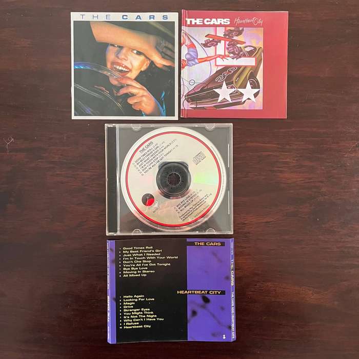 The Cars - The Cars / Heartbeat City 2CD Australian Press