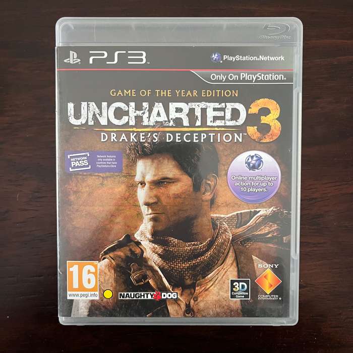 PS3 Unchartered 3 Drake's Deception