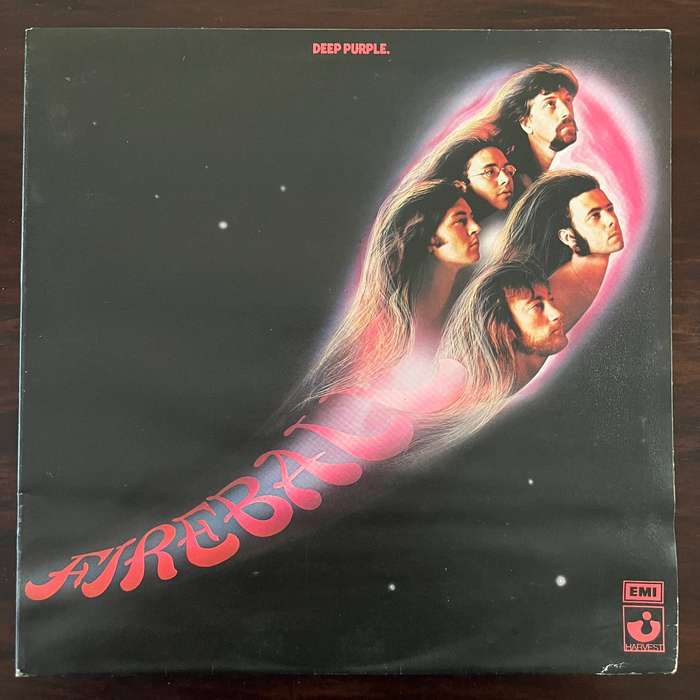 Deep Purple - Fireball Vinyl LP UK First Press Textured Sleeve