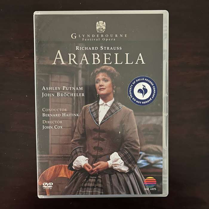 Arabella - Richard Strauss DVD Opera Import