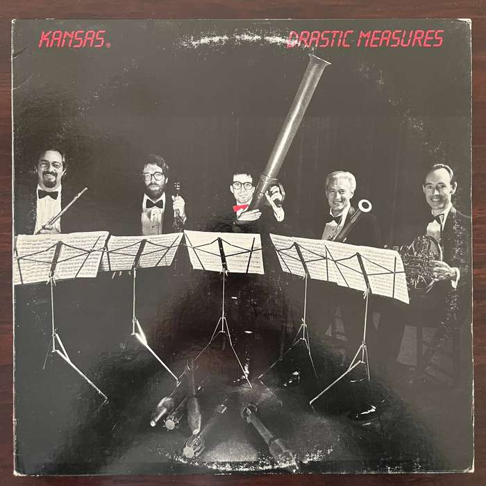 Kansas - Drastic Measures Vinyl LP US Press