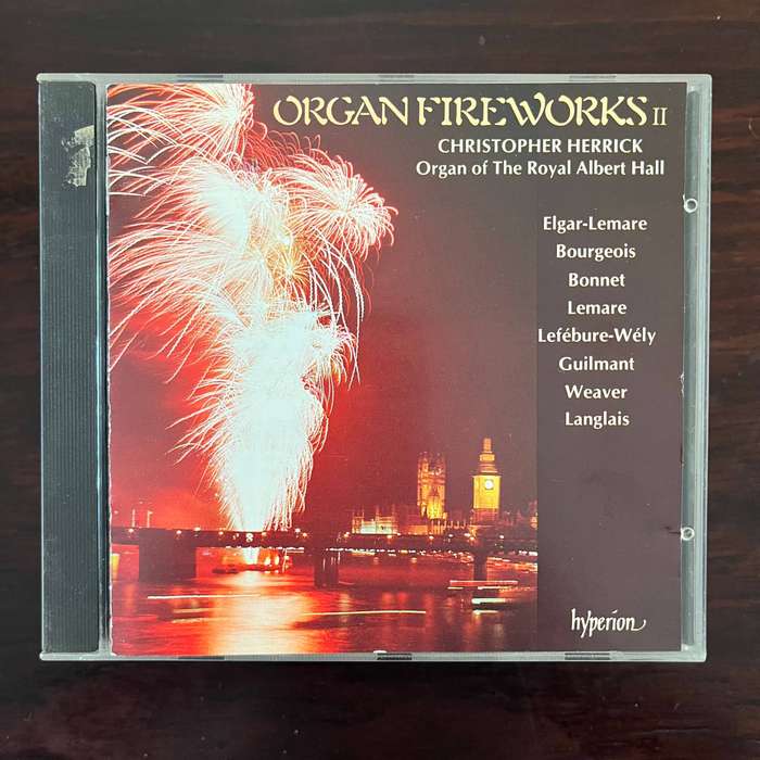Organ Fireworks II - Christopher Herrick CD Hyperion Import