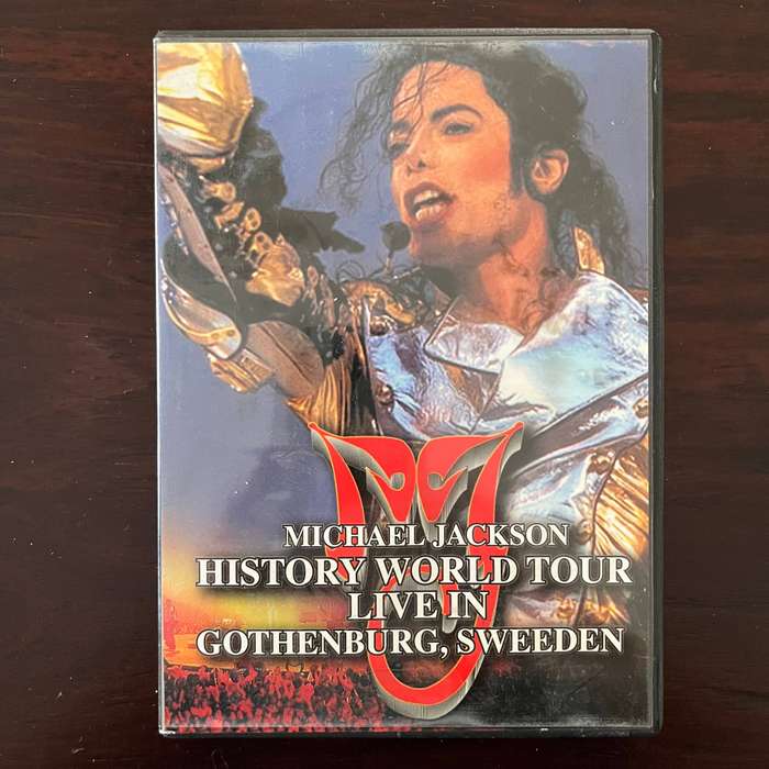 Michael Jackson - History World Tour, Live In Gothenburg, Sweden DVD Unofficial Press