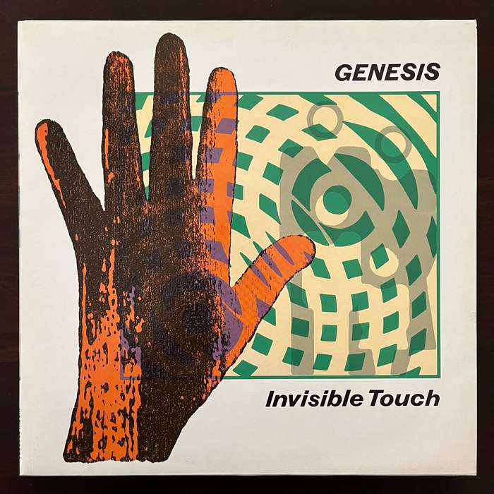 Genesis - Invisible Touch Vinyl LP UK Press Embossed Sleeve