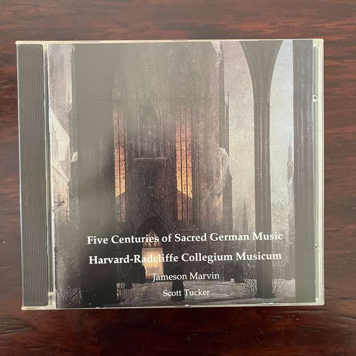 Jameson Marvin / Scott Tucker - Five Centuries of Scared German Music CD Import