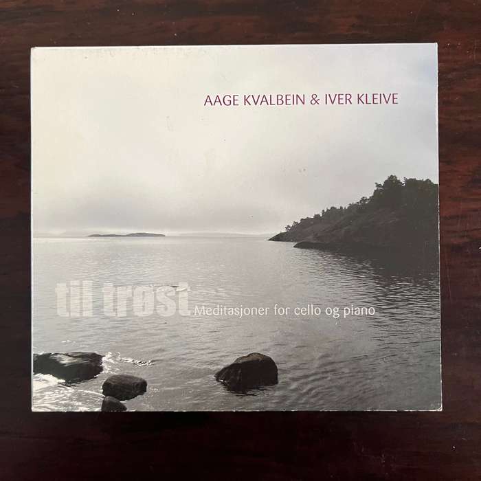 Aage Kvalbein & Iver Kleive - Til Trøst CD Nordic Folk Classical Nowegian Press