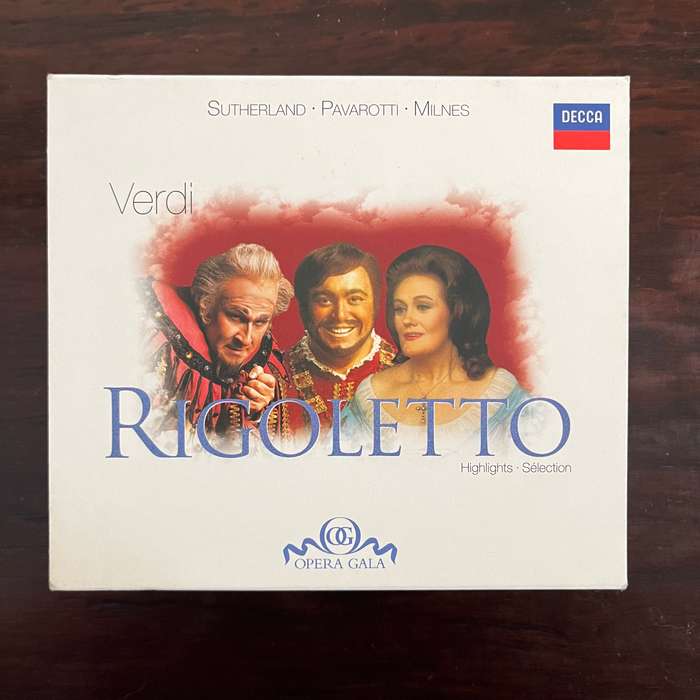Verdi - Rigoletto CD Opera Pavarotti Decca Import