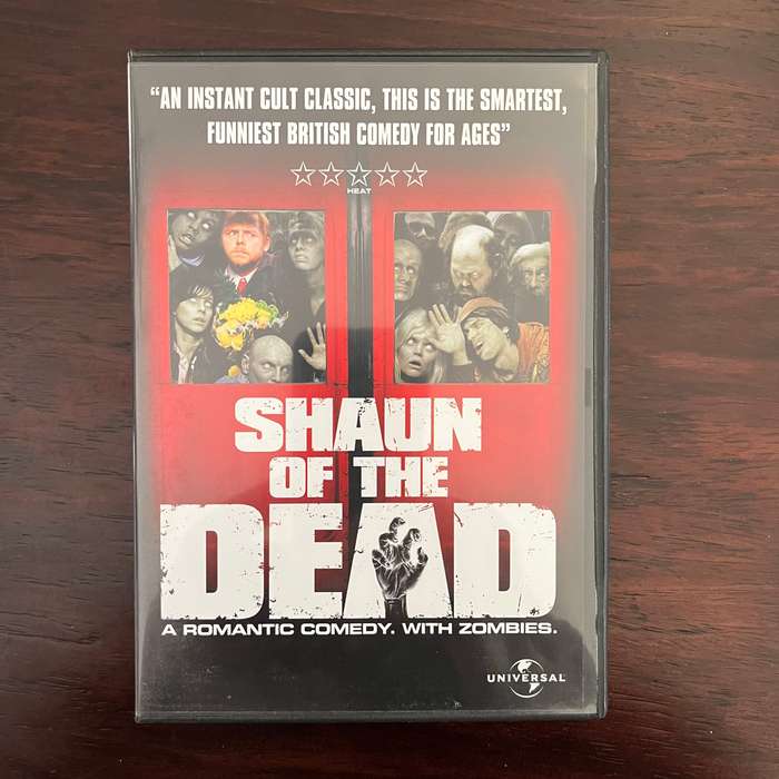 Shaun Of The Dead DVD South African Press Simon Pegg