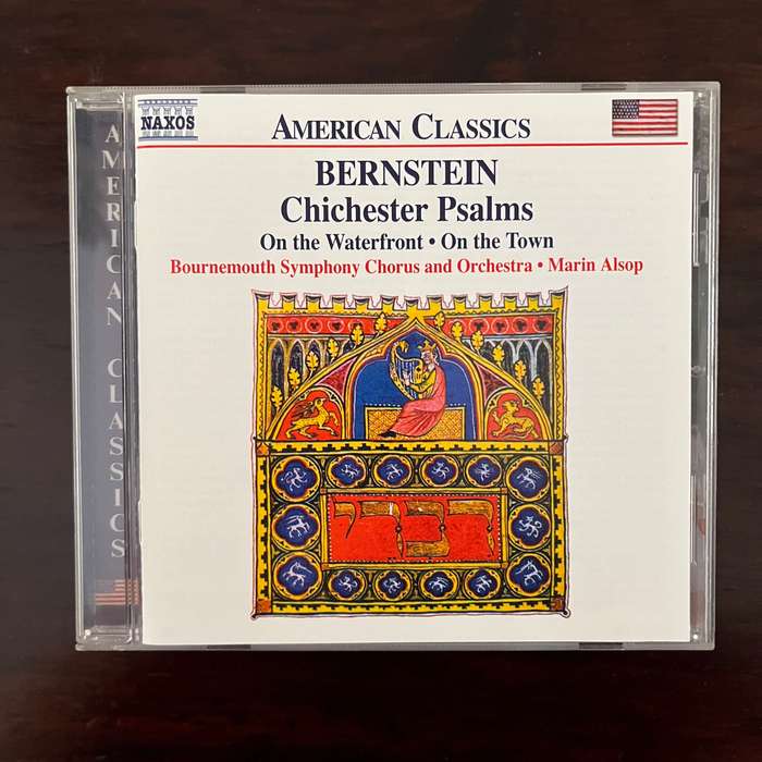 Bernstein - Chichester Psalms CD Naxos Import