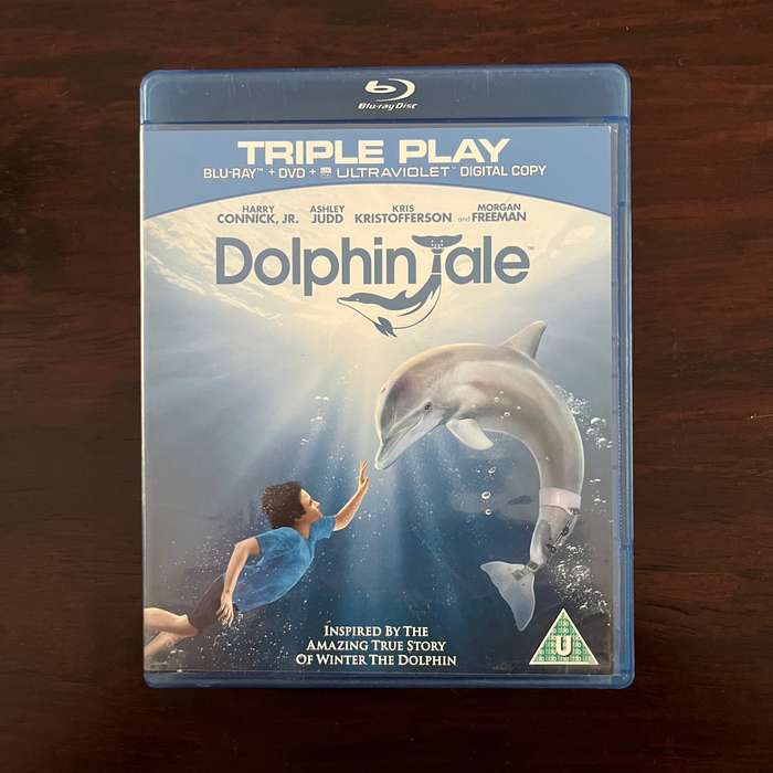 Dolphin Tale Blu Ray DVD Triple Play UK Press Import
