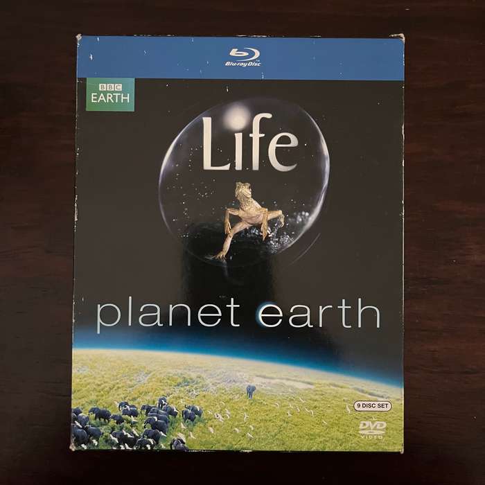 Life / Planet Earth Blu Ray 9 Disc Set Import BBC Earth